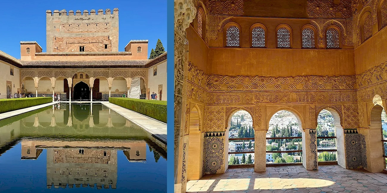 ANDALUCÍA — 66 alhambra3 PatioyTorre de Comares SalonEmbajadores